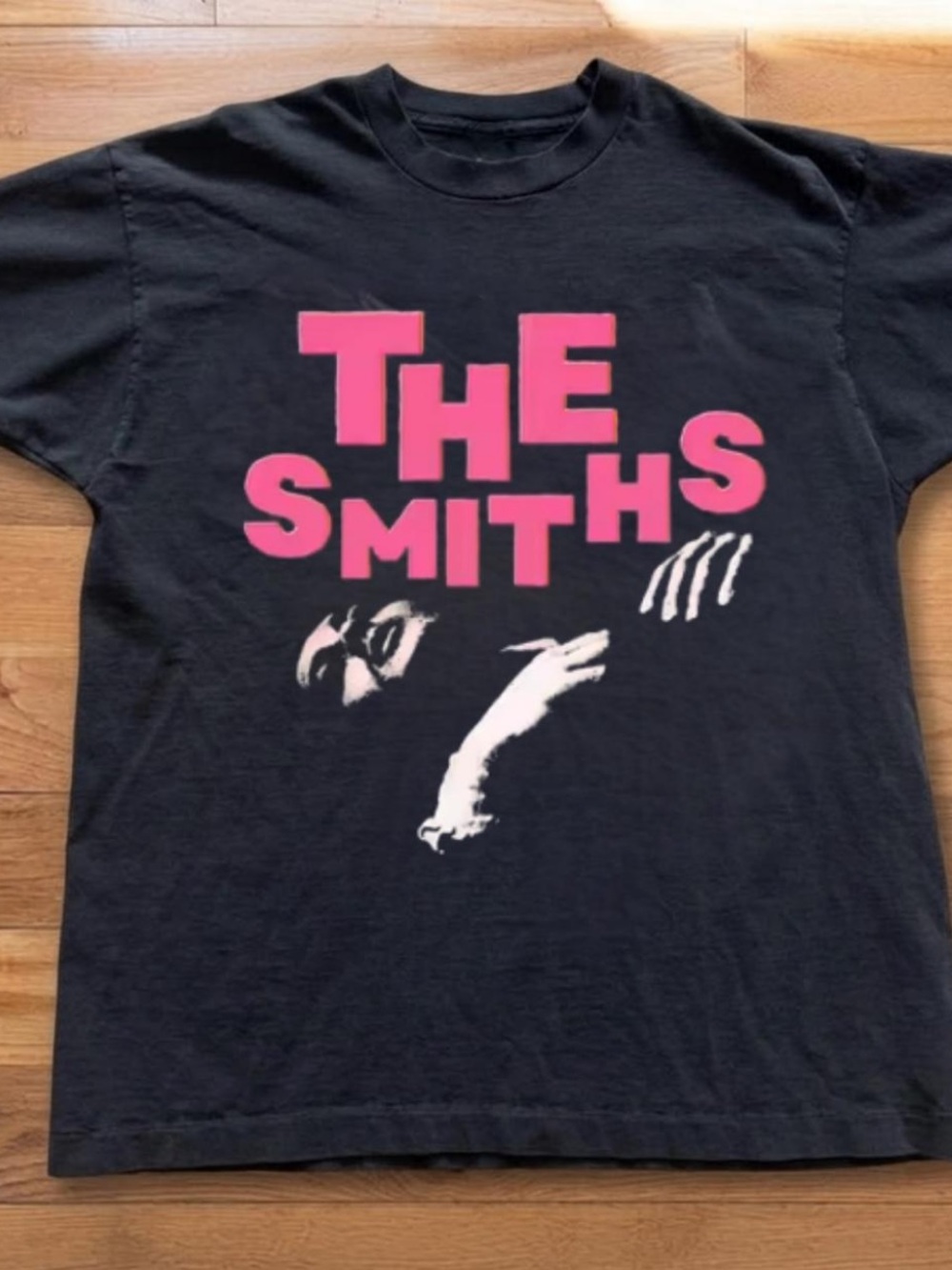 Gildan Black T-Shirt with Pink